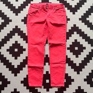 Victoria’s Secret Salmon Skinny Jeans